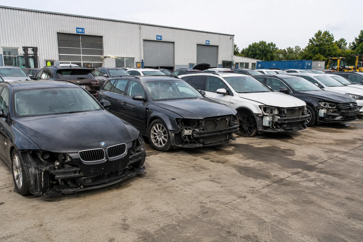 Autoverwertung in Rees